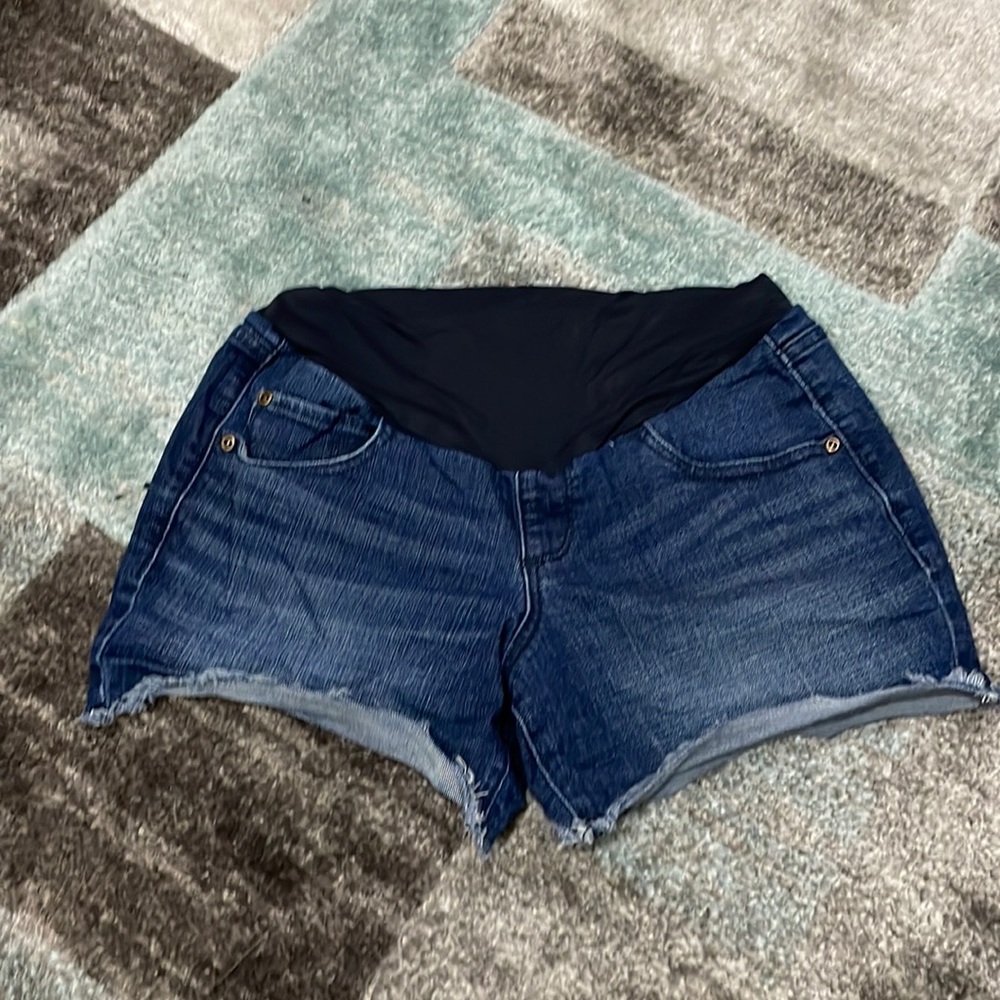 Maternity Jean Shorts